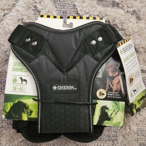 Sherpa seatbelt dog harness